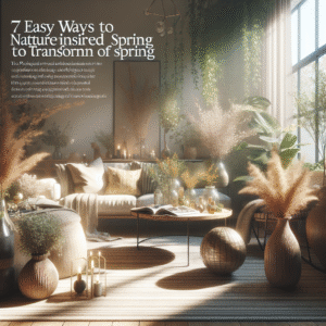 7 Easy Ways to Transform Your Home with Nature-Inspired Spring Decor