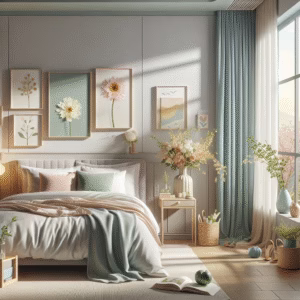 Blossom into Spring: Refreshing Your Bedroom with Pastel Hues