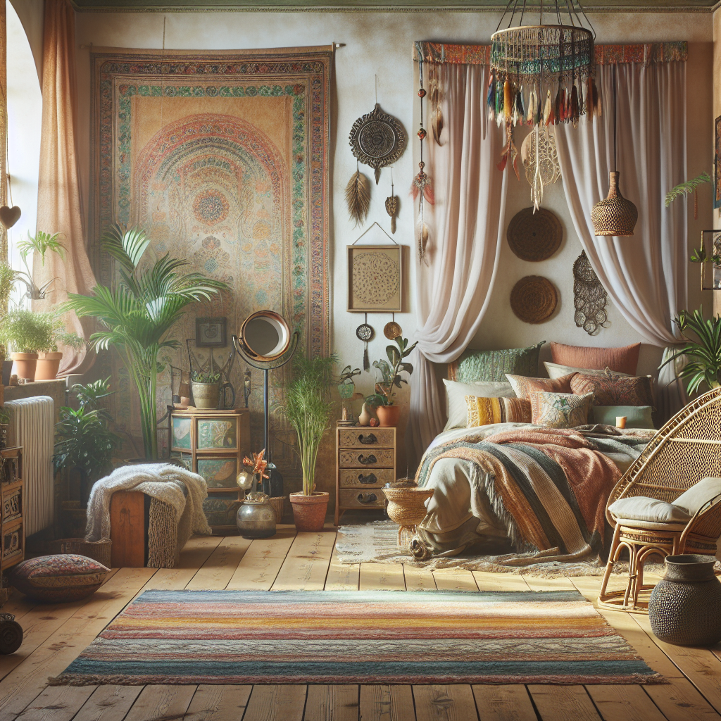 Boho Dreams: Decorating Your Bedroom with Chic, Eclectic Style