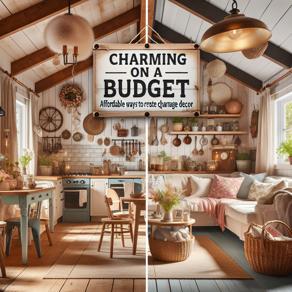 Charming on a Budget: Affordable Ways to Create Cozy Cottage Decor