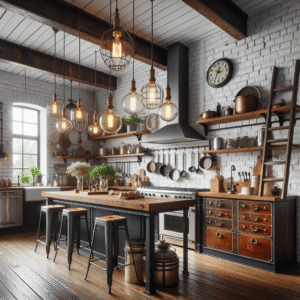 Creating a Culinary Haven: Vintage Industrial Accessories That Elevate Your Kitchen
