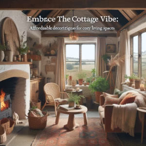 Embrace the Cottage Vibe: Affordable Decorating Ideas for Cozy Living Spaces