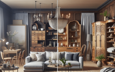 From Clutter to Cohesion: Blending Modern and Vintage Furniture