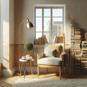 I Spy... a Cozy Reading Nook (Even in Your Tiny Apartment)