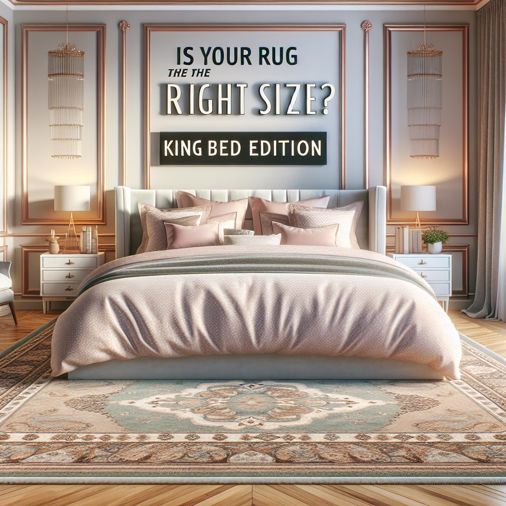 Is Your Rug the Right Size? King Bed Edition