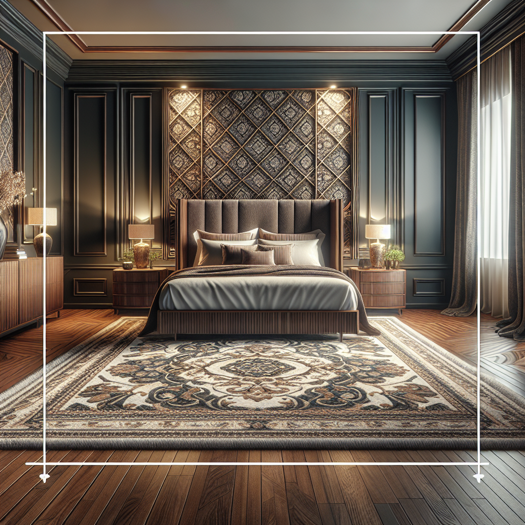 King Bed + Rug = Perfection: A Sizing Guide