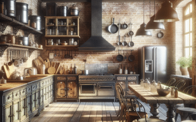 Kitchen with Character: How Vintage Industrial Decor Tells Your Culinary Story