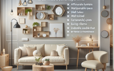 Minimalist Magic: Affordable Decor Tips for Small Living Areas