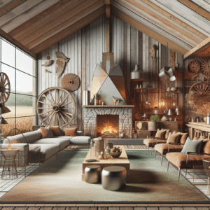 Mixing Modern and Rural: Unique Decor Ideas for Your Farmhouse Living Room