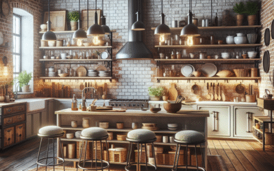 Mixing Modern and Vintage: Tips for a Cohesive Industrial Kitchen Decor