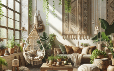 Nature’s Embrace: Bringing the Outdoors In with Boho Chic Decor