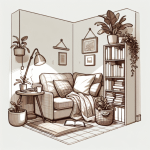 Operation: Cozy Reading Nook (Small Space Edition!)