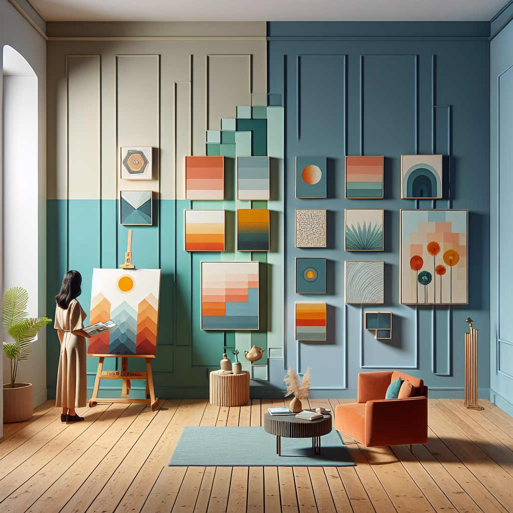 Selecting Art To Complement Room Color Scheme