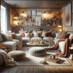 Small Space, Big Comfort: Cozy Seating Arrangements for Family Living