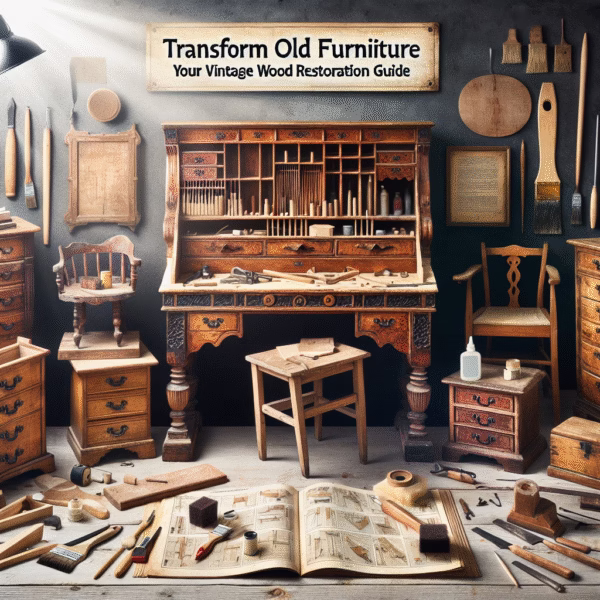 Transform Old Furniture: Your Vintage Wood Restoration Guide