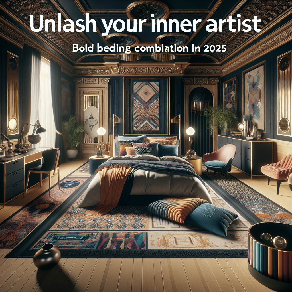 Unleash Your Inner Artist: Bold Bedding Combinations to Covet in 2025