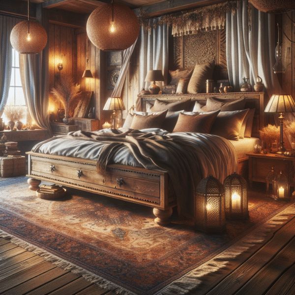 Unlock Bedroom Bliss: The Secret to a Perfectly Rugged King Bed