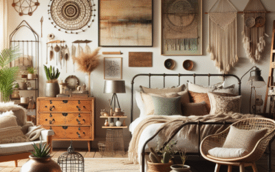 Vintage Finds to Modern Touches: Curating a Boho Chic Bedroom