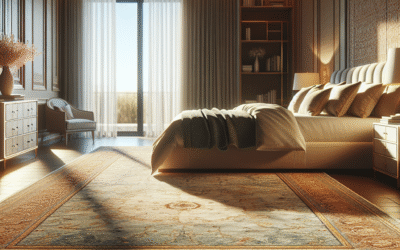 What's The Ideal Rug Size Under a King Bed? Let's Find Out!
