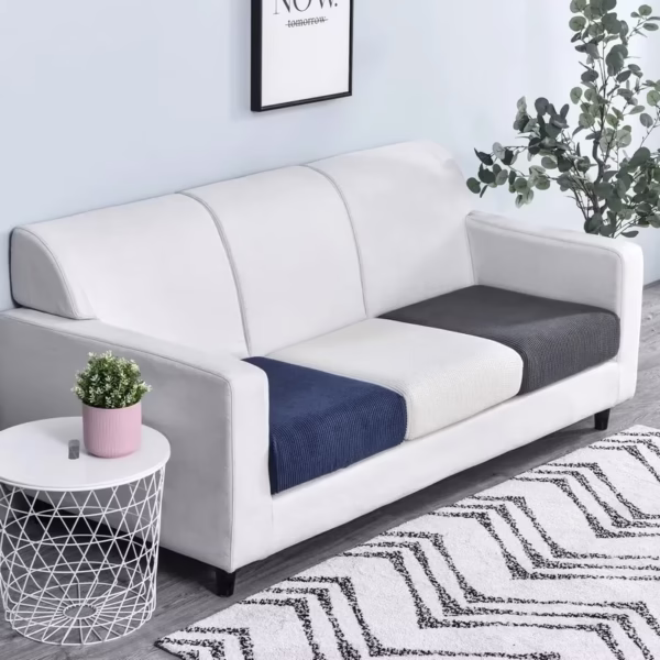 Thicken Elastic Sofa Cover For Living Room Solid Color Furniture Protector Sofa Cushion Cover slipcover Removable Couch Covers