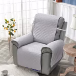 Quilted Anti-Slip Recliner Chair Cover for Stylish Protection