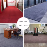 Can Be Cut Thin Doormat for Entrance Outdoor Indoor Striped Gray Kitchen Area Rugs Anti Slip Carpet for Hallway Door Floor Mats - Image 5