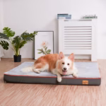 Large Orthopedic Dog Bed Kennel Memory Foam Waterproof Pet Bed with Removable Washable Cover Nonskid Bottom Joint Relief - Image 4
