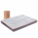Large Orthopedic Dog Bed Kennel Memory Foam Waterproof Pet Bed with Removable Washable Cover Nonskid Bottom Joint Relief - Image 3