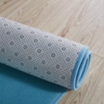 Gray Coral Velvet Carpet Round For Home Living Room Coffee Table Floor Rug Short Plush Foot Mat Children's Play Crawling Carpets - Image 5
