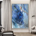 Fashion Ballet Dancer Canvas Painting Ballerina Printings Girls Posters Picture Figure Painting Wall Art Modern Home Decoration - Image 3