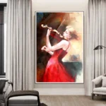 Fashion Ballet Dancer Canvas Painting Ballerina Printings Girls Posters Picture Figure Painting Wall Art Modern Home Decoration - Image 4