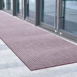 Can Be Cut Thin Doormat for Entrance Outdoor Indoor Striped Gray Kitchen Area Rugs Anti Slip Carpet for Hallway Door Floor Mats - Image 2