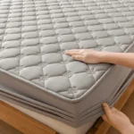 Premium Waterproof Mattress Protector Cover,Fitted Sheet - Hypoallergenic, Breathable, Ensures a Dry Comfortable Night's Sleep - Image 3