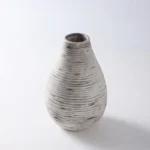 Vintage Ceramic Vase 20.8cm(8.2inch) ,Handmade Flower Vase For Home Decor, Farmhouse Style Table Centerpiece, Retro Vasen - Image 5