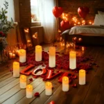 6-120Pcs LED Pillar Candles Battery Powered Flameless Candles Wedding Concert Flickering Candle for Home Decor/Party Supplies - Image 2
