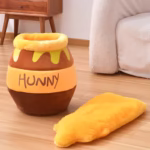 Hot honey pot nest cute cat nest Autumn and winter soft and comfortable thick warm cartoon pet nest - Image 3