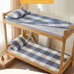 WOSTAR Geometric printed cotton mattress protector cover with zipper 360° fully enclosed single double bed sheet protection pad - Image 5
