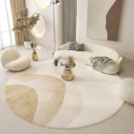 Nordic Style Carpets for Living Room Minimalist Bedroom Decor Round Carpet Large Area Plush Floor Mat Fluffy Soft Lounge Rug - Image 2