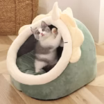 Washable pet lounger cushions, cat mat beds, warm and soft baskets, cozy warm cat kennels, house tents, small pet dogs, winter - Image 2