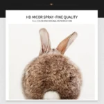 Kawaii Rabbit Canvas Printings Nordic Woodland Animal Poster Wall Art Brown Bunny Print Painting Pictures Kid Bedroom Decor - Image 5