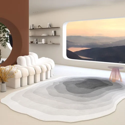 Gradient Luxury Plush Area Rug for Stylish Living Spaces