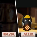 Scented Candle Melter Dimmable Owl Wax Melt Warmer Fragrance Warmer Night Light for Scented Waxs Fragrance Oil - Image 3
