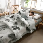 Duvet for Summer Double Bed Linen Quilted Bedspread 150X200 Home Quilt постельное белье (Pillowcase Need Order) - Image 2