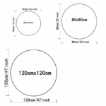 Bedroom decor pink Magic Star Array carpet Living Room balcony non-slip floormats Cartoon circular bedside area carpets rugs - Image 3