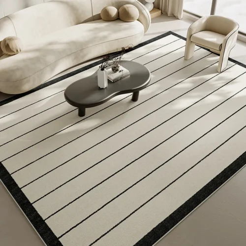 Cozy Nordic Plush Area Rug - Soft Luxury for Living Spaces