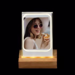 3 in 1 Photo Frame Instant Camera Acrylic LED Light 3 inch Picture Holder Photo Table for Fujifilm/Polaroid Desktop Decor - Image 2