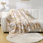 Luxurious Bohemian Oversized Knit Throw - Cozy Sofa & Bed Essential