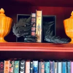 1Pc Gothic Dragon Bookends, 3D Horror Dragon Decorative Bookends Resin Dragon Bookends Creative Sculpture Bookends - Image 6