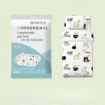 4 Pcs Disposable Bed Sheets King Size, Disposable Fitted Sheets Travel Bedding Cover for Hotel, Disposable Travel Sheet - Image 5