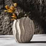 OasinRetro Ceramic Vase Hippocampus Figurines Boho Nordic Wabi-Sabi Decoration Accessories Home Tabletop Centerpiece Interior - Image 3